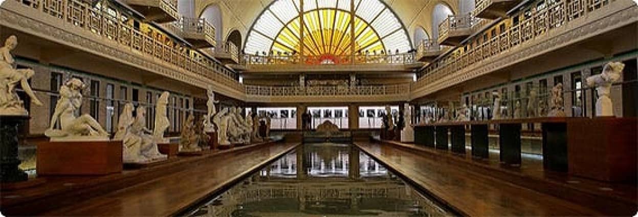 美しすぎたのでそのまま美術館に改造されたアール ヌーヴォー調のプール ラ ピシーヌ美術館 フランス カラパイア