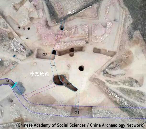 4,300年前の中国古代都市で高度な機能を持つ地下トンネルが発見される