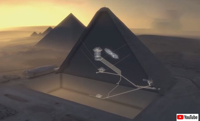 ギザの大ピラミッドの内部にある巨大な空洞は何のためにあるの？
