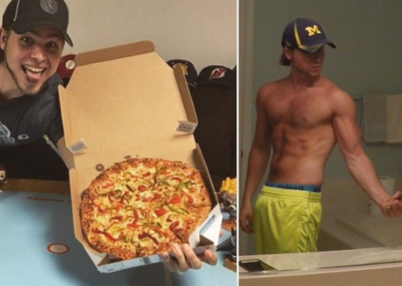 ピザでダイエット1年間毎日ドミノピザを食べ続けて減量 ある男性の記録 カラパイア