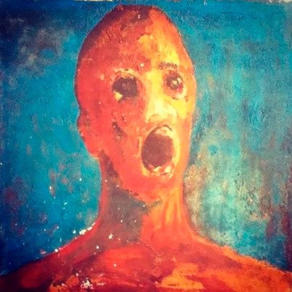 超常現象がつきまとう 血で描かれた呪いの絵 The Anguished Man 苦悶する男 カラパイア