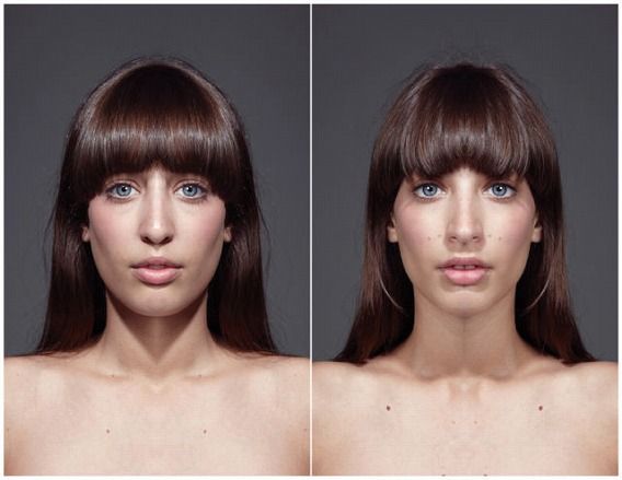 人間の顔は左右対称ではないということがよくわかる12枚の画像 カラパイア