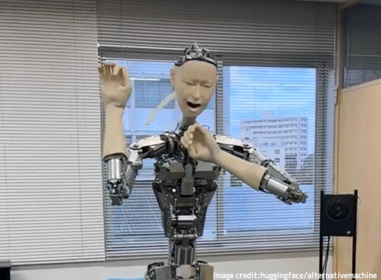 ヒューマノイドロボット「オルタ3」にチャットGPTを搭載、自撮りして幽霊の真似をする