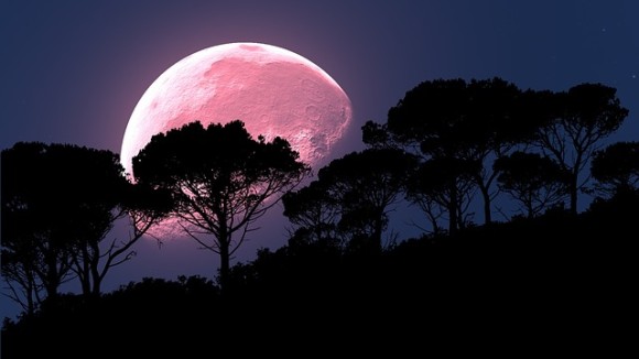 4月の満月はスーパームーン！今年一番明るく大きな月となるピンクムーンが4月7日深夜から8日、地球を明るく照らす