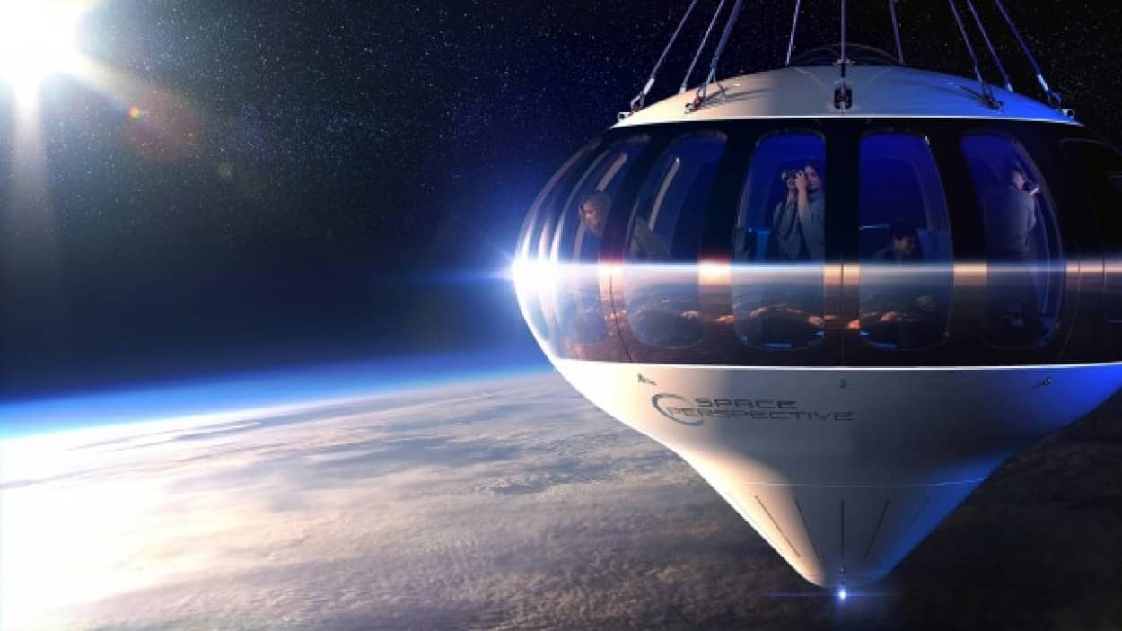 未来の宇宙船プロトタイプ