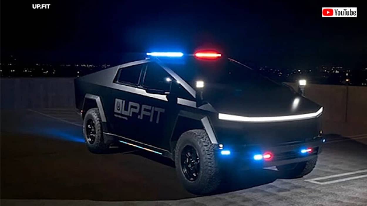 テスラのサイバートラックがパトカーに採用