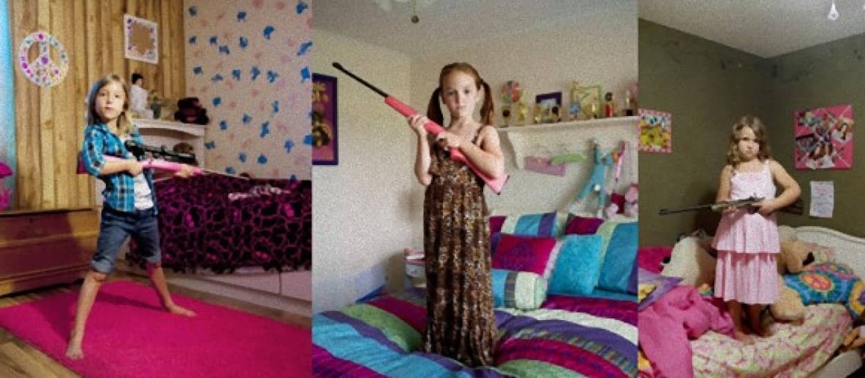 ぼくの わたしの はじめての銃 自分用の銃を持つアメリカの子どもたちのポートレート カラパイア