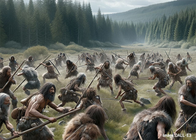 ヨーロッパで5千年前に人類間で大規模な戦争が起きていた痕跡を発見