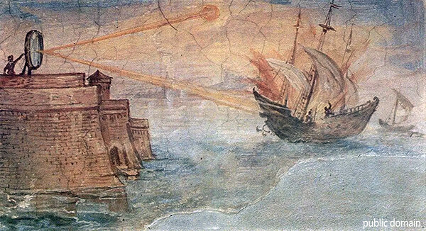 アルキメデスの「熱光線」は本当に敵船に火災を起こしたのか？12歳の少年が検証