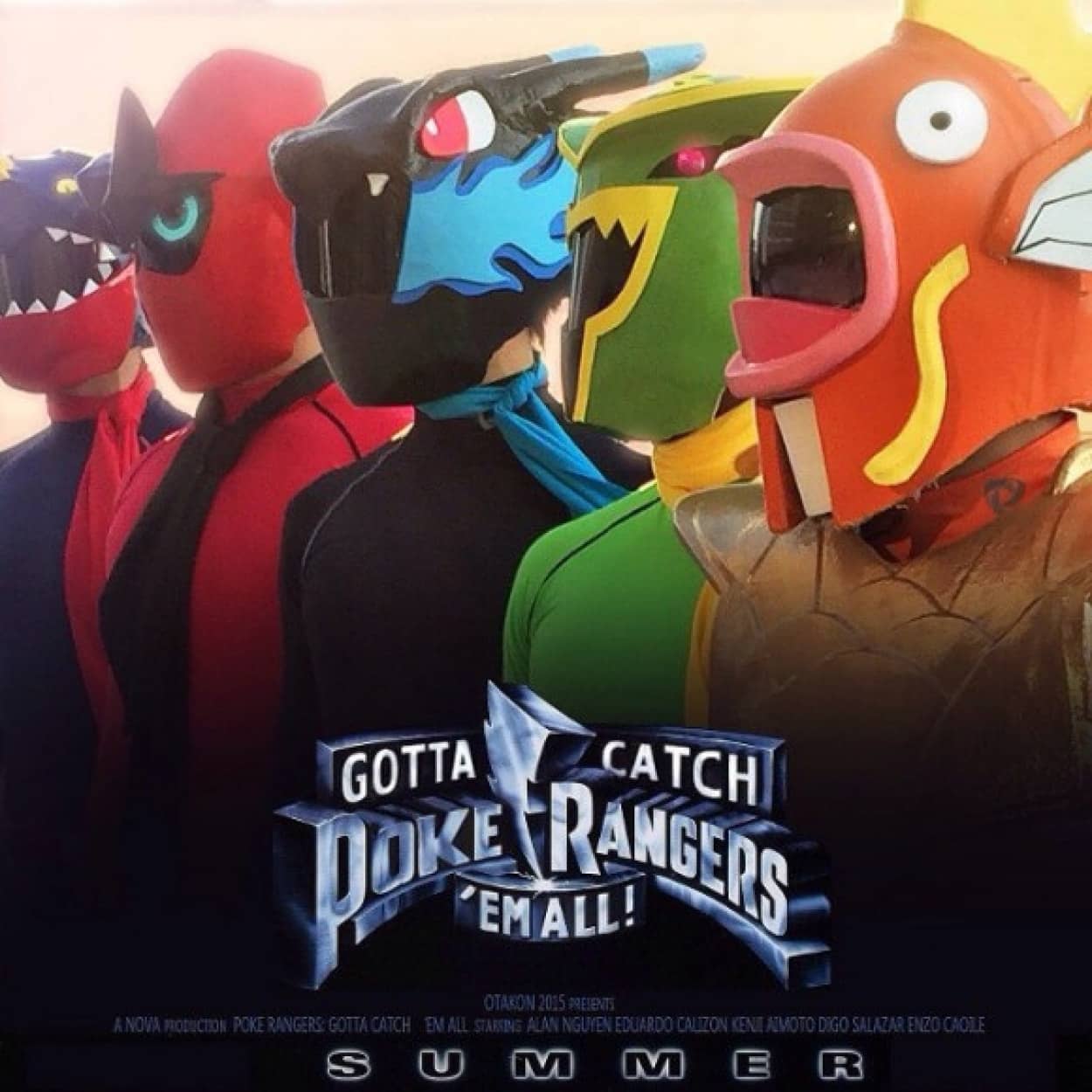 ポケモンが戦隊になった ポケレンジャーのセンターはなんとコイキング カラパイア