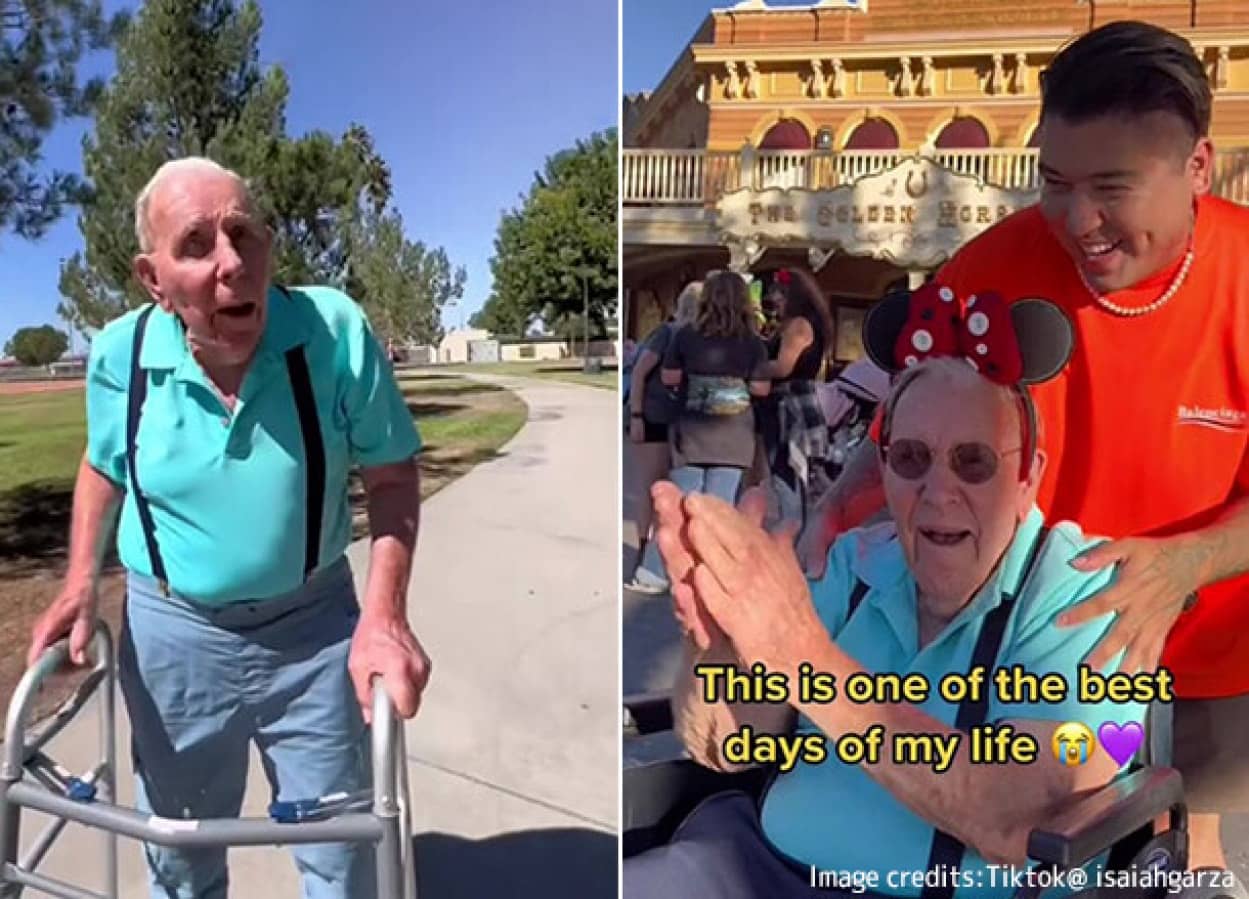 100歳の見知らぬおじいさんをディズニーランドに誘ってみた その反応は カラパイア