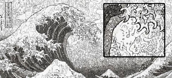 あの名画 拡大すると生命体が無限にギュウギュウ詰まってる カラパイア あの名画 拡大すると生命体が無限にギュウギュウ詰まってる カラパイア