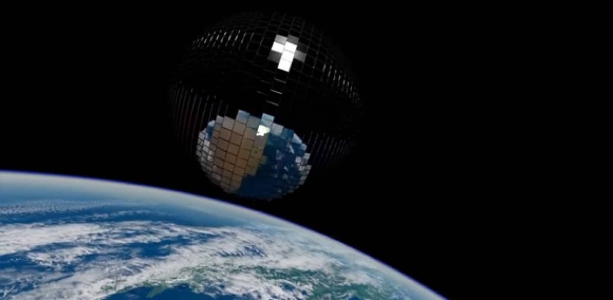 もしも月がミラーボールだったら 地球がキラッキラに反射してちょっと楽しい カラパイア