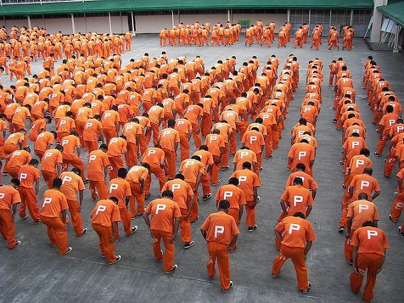 Philippine Prison Prisoners Dance Dancing 1