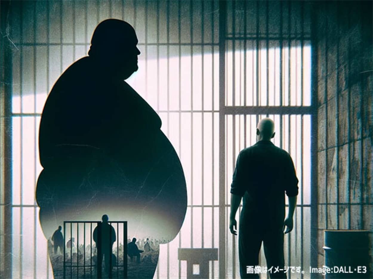 刑務所の飯がうますぎて肥満が悪化した殺人犯が釈放される