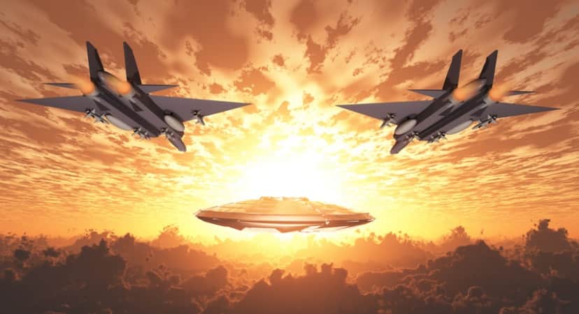 UFOに追尾