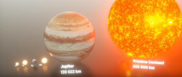 地球は 太陽は 宇宙の星の大きさを3dで比較した面白映像 カラパイア