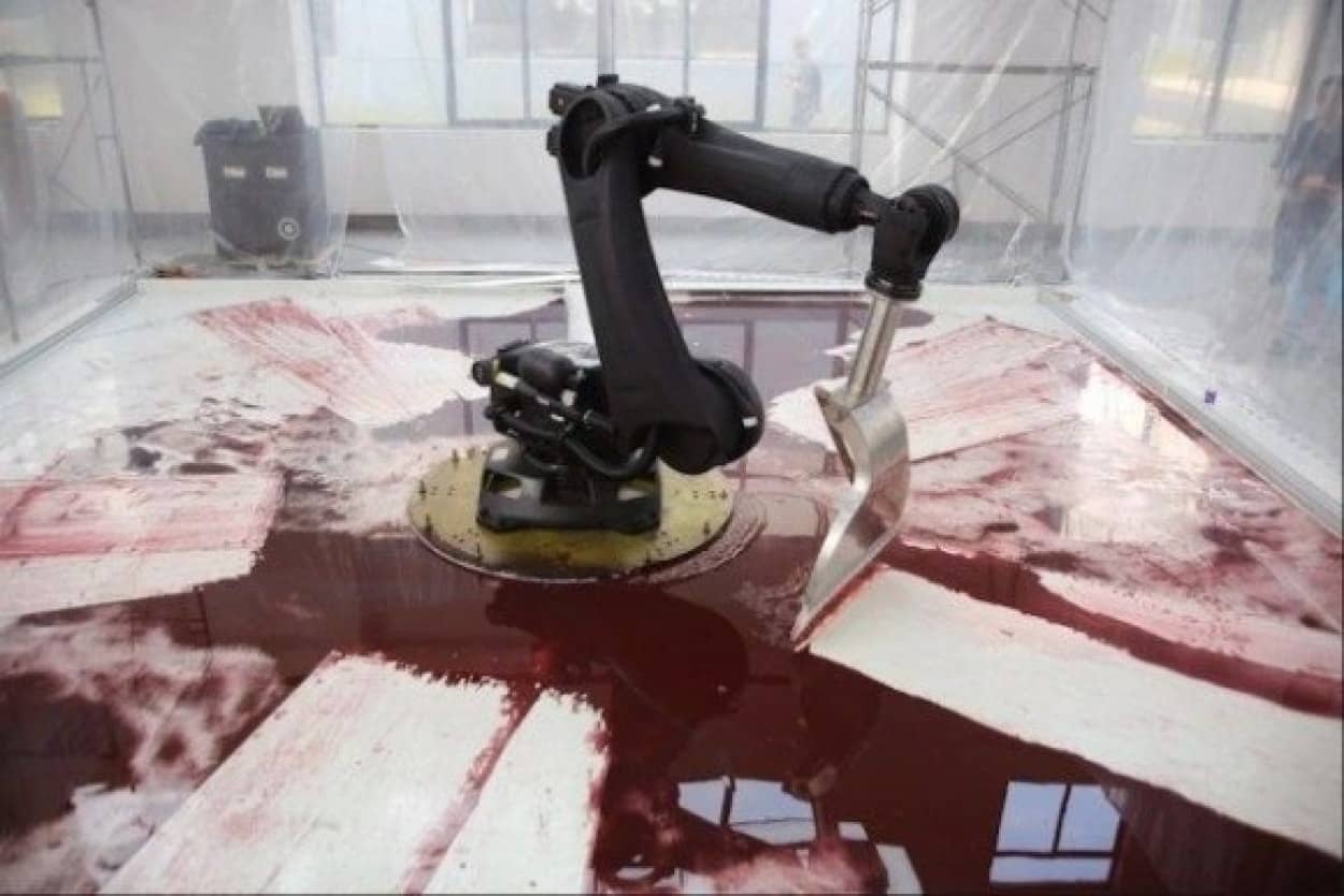 汚れ仕事はロボットに 未来に登場するであろう血しぶき清掃ロボット カラパイア 汚れ仕事はロボットに 未来に登場するであろう血しぶき清掃ロボット カラパイア