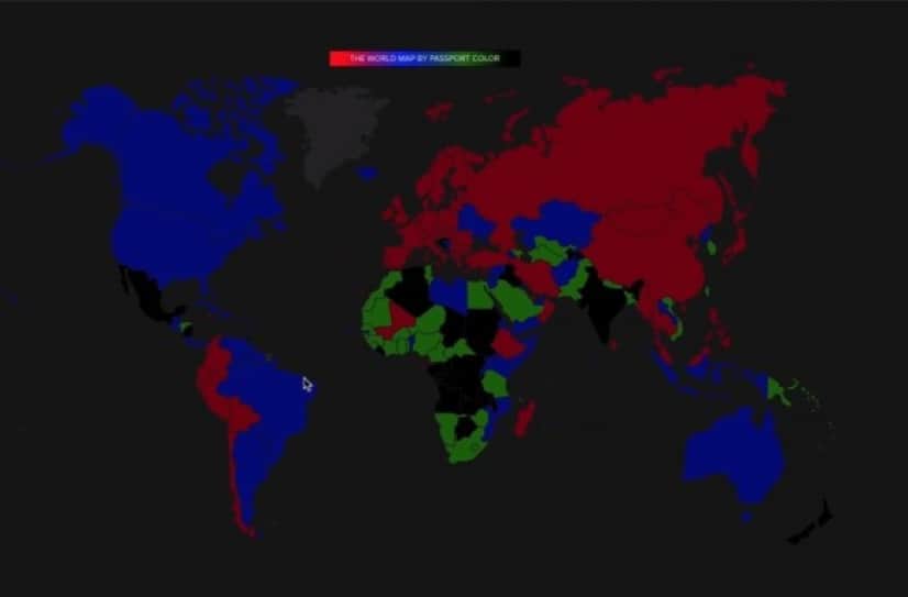 知ってた パスポートの表紙の色は世界中探しても4色しか存在しない 雑学 カラパイア