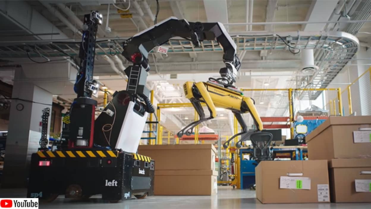 ボストンダイナミクスの新キャラ、吸盤付きロボット、ストレッチ(Stretch)