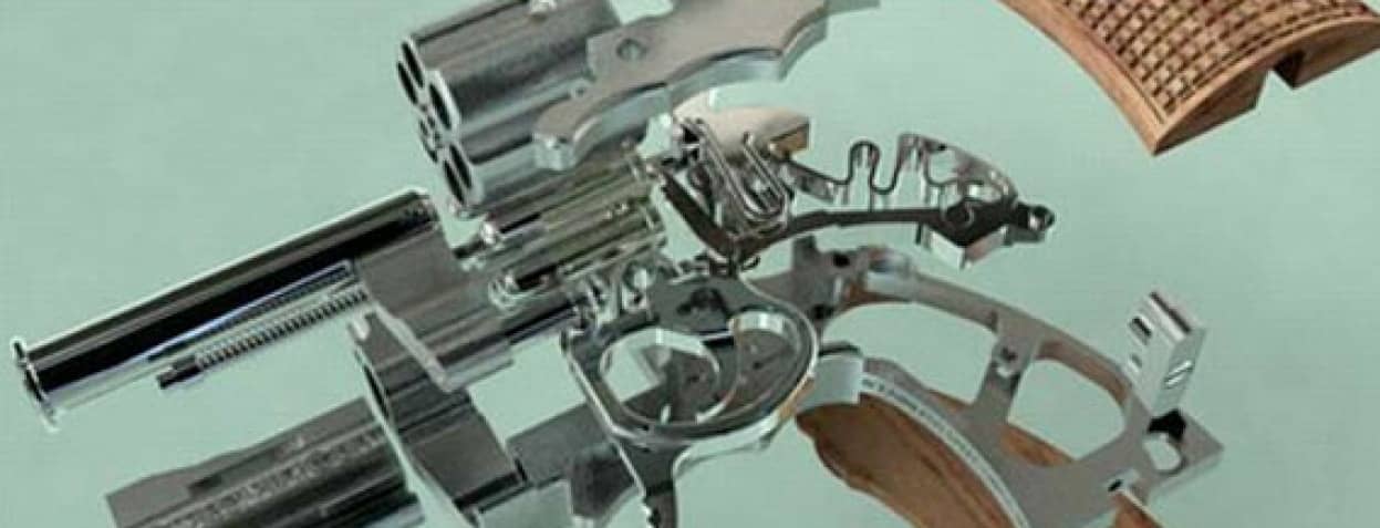 世界最小 親指サイズのリボルバー銃 Swiss Mini Gun カラパイア