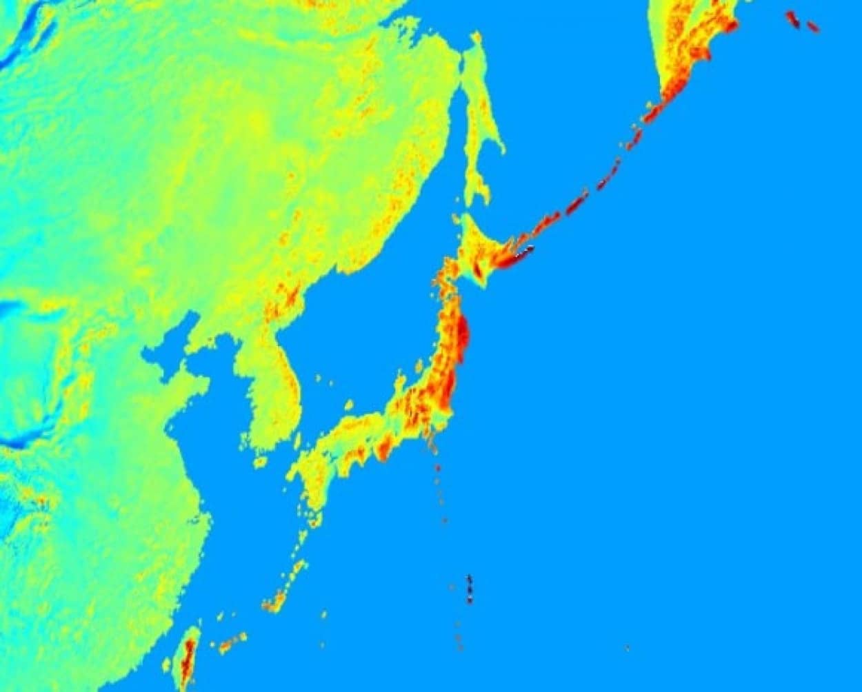 東日本は重力高めだった 地球上の重力を可視化した地図 オーストラリア研究 カラパイア