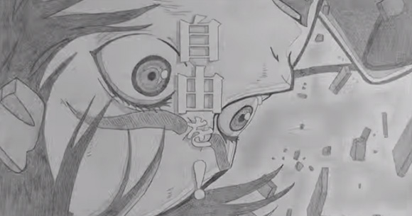 進撃の巨人 のオープニングを シャープペンシルで手描きのパラパラ漫画風映像に作り上げた作品 カラパイア