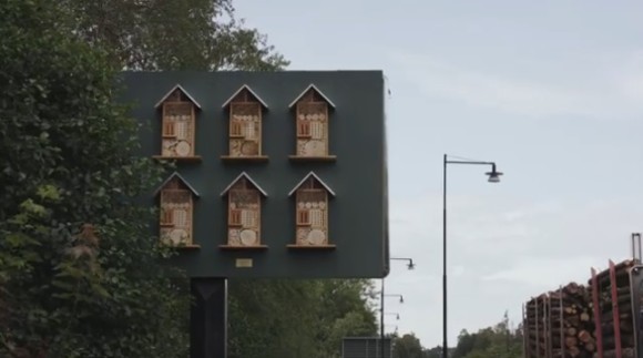 マクドナルドが「ミツバチのホテル」をオープン。脅威に晒されたミツバチを保護するための、優しいプロジェクト（スウェーデン）