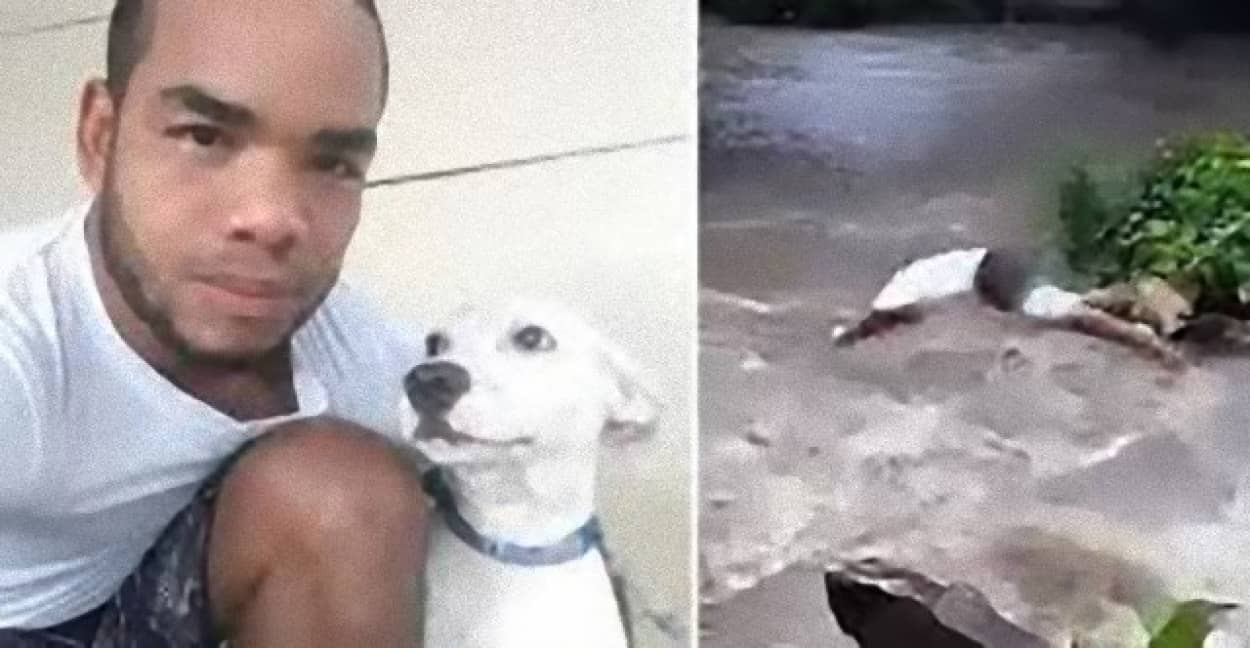 愛犬を命がけの救出