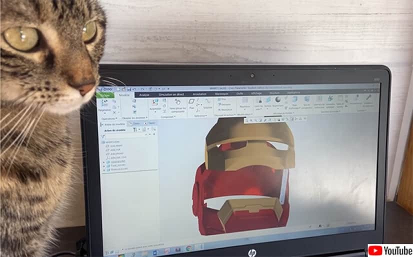 最強の猫になるための アイアンキャット ヘルメットを3dプリンターで作成 カラパイア