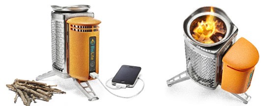 たき火しながら充電できる 自家火力発電機器 Biolite Campstove カラパイア