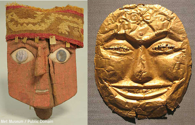 古代から中世の儀式用に使用されていた16の奇妙でユニークなマスク