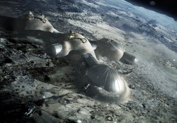 3dプリント技術を利用して月面基地を建設する計画を発表 欧州宇宙機関 カラパイア