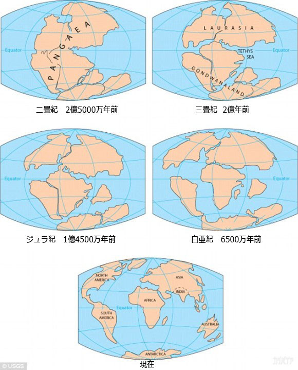 新たなる超大陸 アメイジア大陸 形成が進行中 地殻プレートの活性化とネパール大地震に関連性 オーストラリア研究 カラパイア