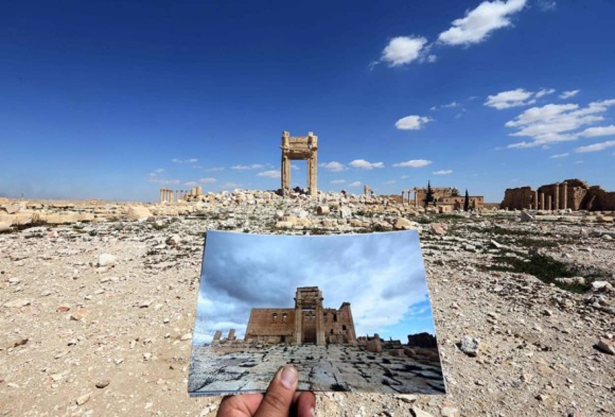 戦争は歴史的建造物までもを破壊していった シリアの内戦により破壊されていった建造物のビフォア アフター カラパイア