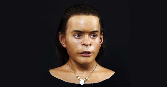 AIが中石器時代の10代少年の顔を復元（ノルウェー）
