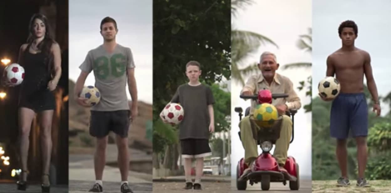 老若男女すべてサッカーの達人 ブラジル マクドナルドのサッカー至高国ブラジルのcm カラパイア