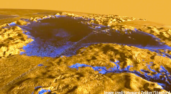 土星衛星タイタンに出現する「魔法の島」は凍りついた多孔質の有機固体であるという新説が登場