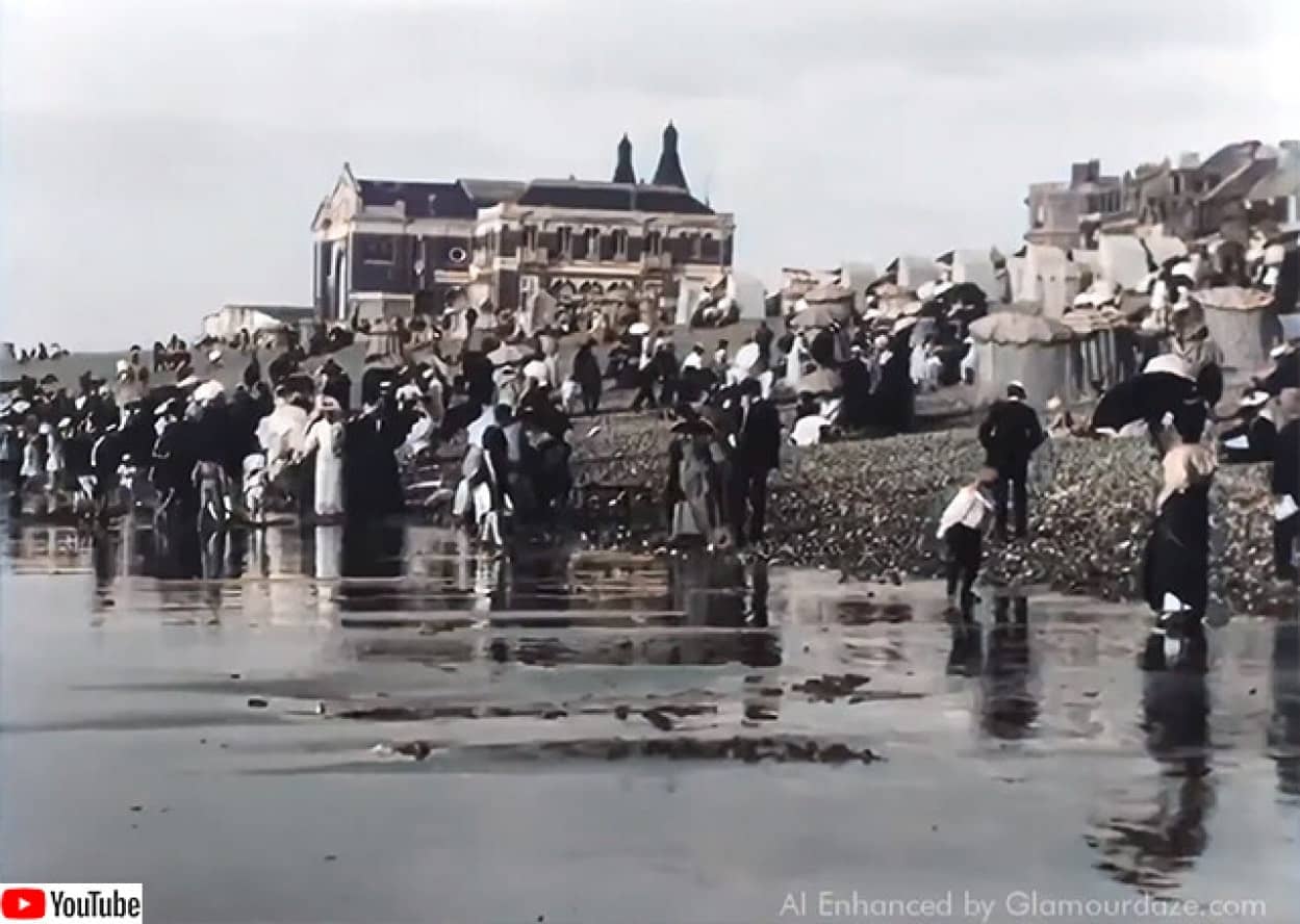 1900年前後フランスの海水浴