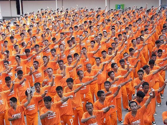 Philippine Prison Prisoners Dance Dancing 4