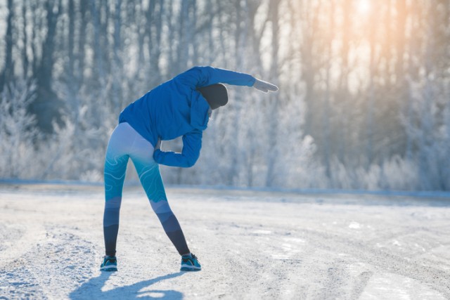寒い中での運動は脂肪燃焼効果が上がる