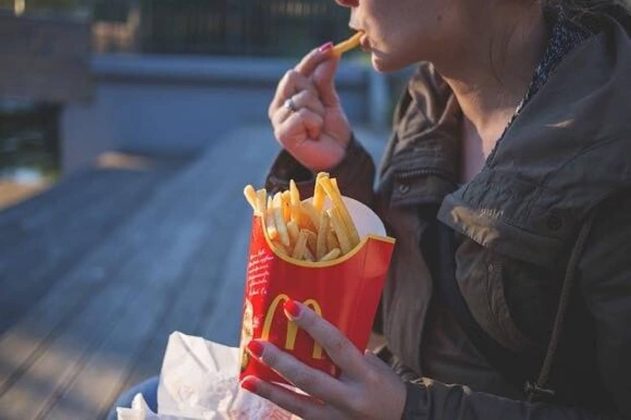 マクドナルドのペーパークラフト