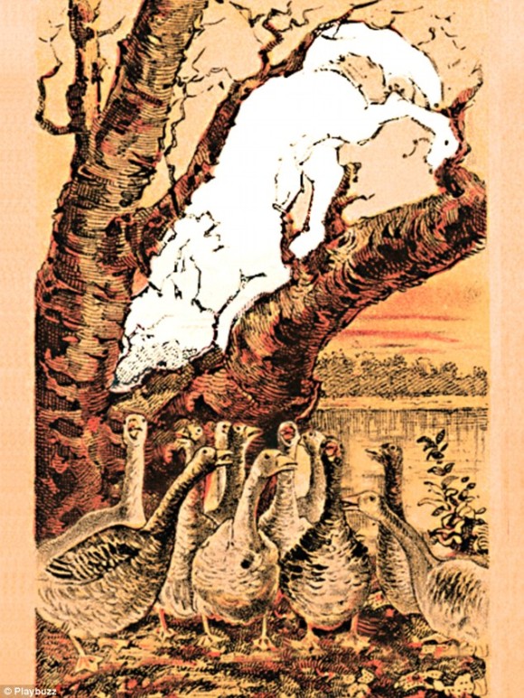 ここらでちょっと一休み 3つの絵の中から隠されたものを探せ カラパイア