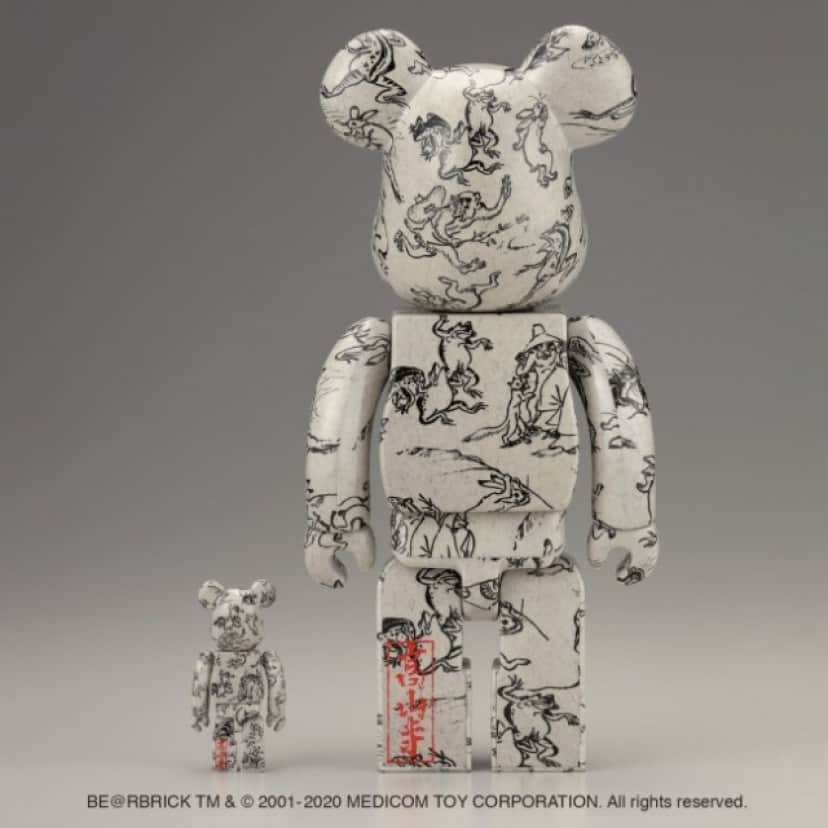 送料無料低価 BE@RBRICK 100% & 400%の通販 by yuki shop｜ラクマ 鳥獣人物戯画 第弍集 豊富なセール