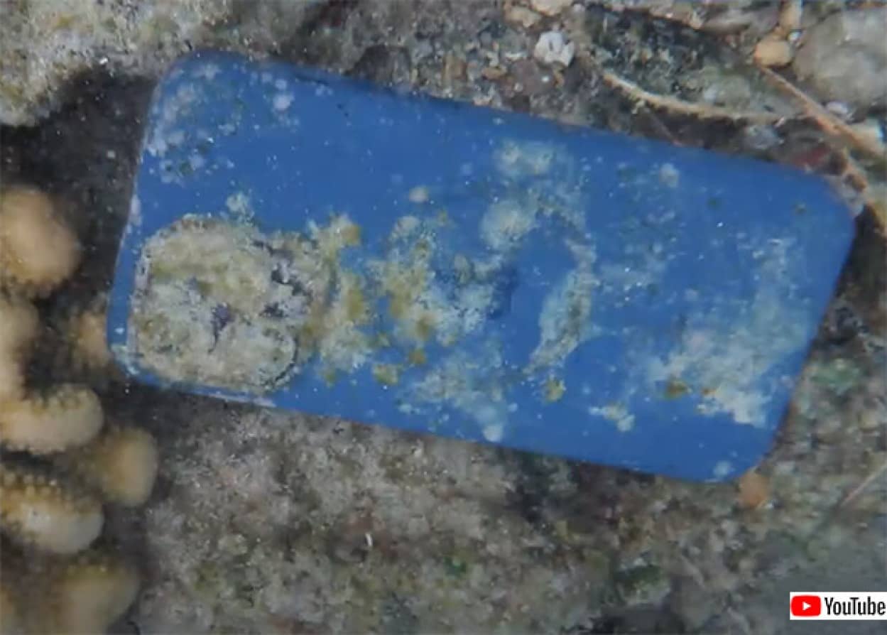 33日間海に沈んでいた1Phoneが生き返る