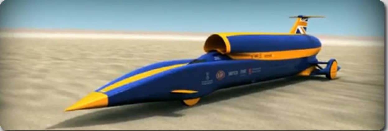 世界最高速を目指して 時速1600キロ以上で走る超音速レーシングカー Bloodhound Ssc を開発中 カラパイア