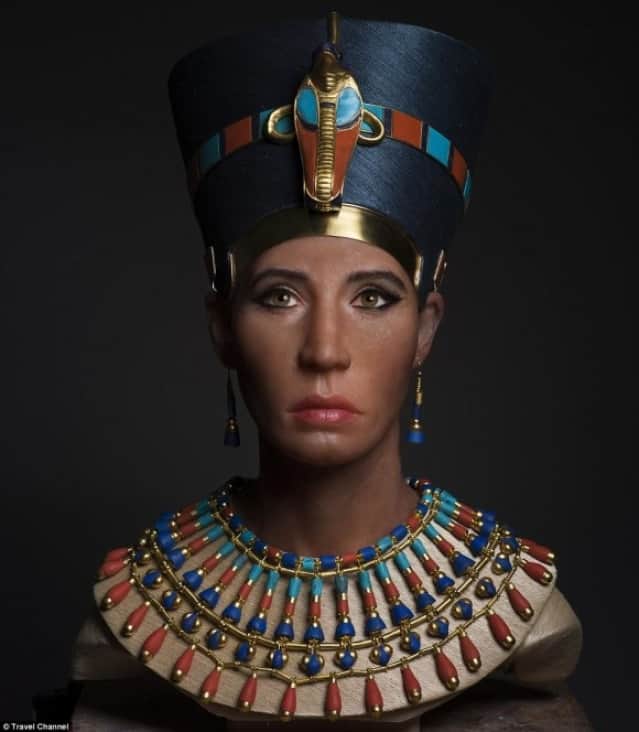 これが絶世の美女と噂された古代エジプト王妃 ネフェルティティ のご尊顔か 3dスキャンで再現された3400年前のミイラの姿 カラパイア