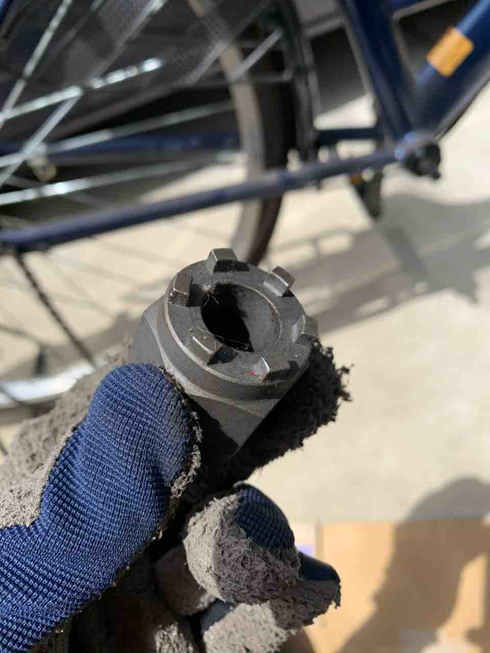 一般車 ママチャリ のbbロックリングを安全に回す方法 Hozan C 135 自転車と生き方と