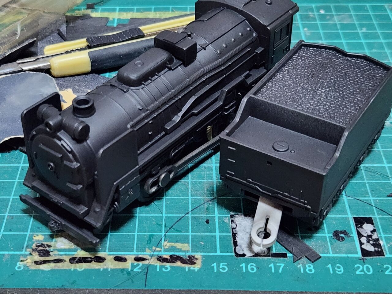 改造プラレール D51 727[福]を作る : からすいしの工作ブログ