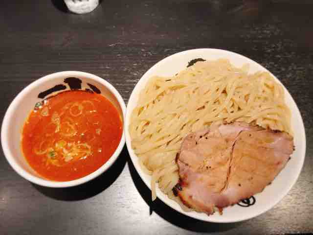 赤つけ麺特盛600g 麺屋武蔵武骨相傳 上野 半蔵門線でgo 3 0